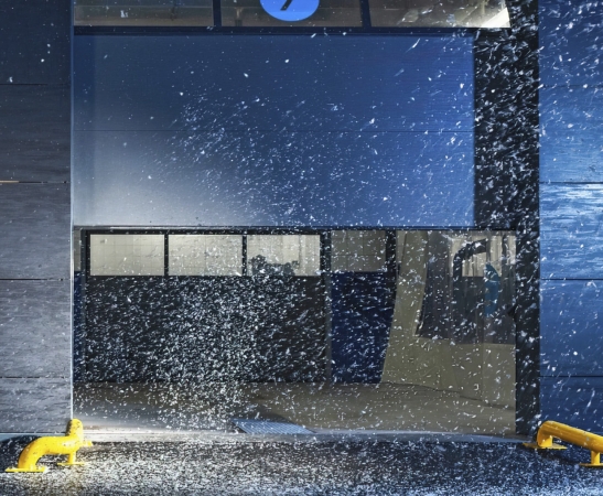 Панорамные ворота AluTherm в Светлограде