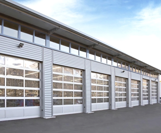 Панорамные ворота в Светлограде