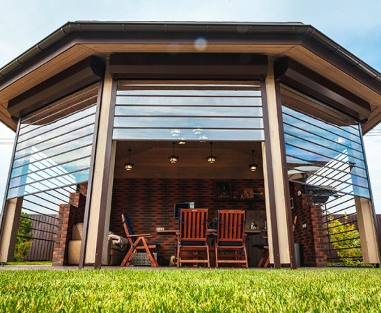 Прозрачные рольставни в Светлограде