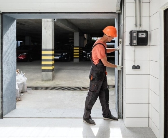 Замер ворот в Светлограде